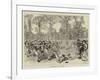 Football at Rugby-null-Framed Premium Giclee Print