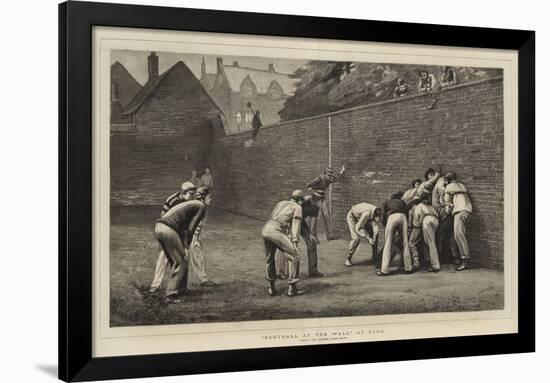 Football at the Wall at Eton-Leslie Matthew Ward-Framed Giclee Print