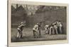 Football at the Wall at Eton-Leslie Matthew Ward-Stretched Canvas