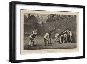 Football at the Wall at Eton-Leslie Matthew Ward-Framed Giclee Print