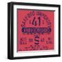 Football Athletic Sport Samford Typography, T-Shirt Graphics, Vectors-emeget-Framed Art Print