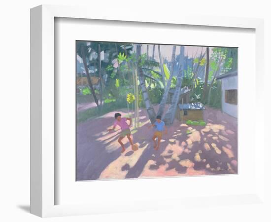 Football, Bentota, Sri Lanka, 1998-Andrew Macara-Framed Giclee Print