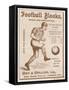 Football Blocks' a Device to Protect a Footballers Shins-null-Framed Stretched Canvas