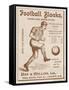 Football Blocks' a Device to Protect a Footballers Shins-null-Framed Stretched Canvas