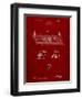 Football Board Game Patent-Cole Borders-Framed Art Print