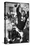 Football: Chicago Bears Dick Butkus No.51 in Action, Blocking Passing Attempt Vs La Rams-Bill Eppridge-Stretched Canvas