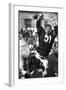 Football: Chicago Bears Dick Butkus No.51 in Action, Blocking Passing Attempt Vs La Rams-Bill Eppridge-Framed Photographic Print