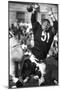 Football: Chicago Bears Dick Butkus No.51 in Action, Blocking Passing Attempt Vs La Rams-Bill Eppridge-Mounted Photographic Print