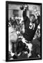 Football: Chicago Bears Dick Butkus No.51 in Action, Blocking Passing Attempt Vs La Rams-Bill Eppridge-Framed Photographic Print