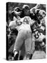 Football: Chicago Bears Dick Butkus No.51 in Action Vs Detroit Lions-Bill Eppridge-Stretched Canvas