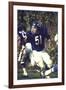 Football: Chicago Bears Dick Butkus No.51 in Action Vs Detroit Lions-null-Framed Photographic Print