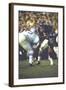 Football: Chicago Bears Dick Butkus No.51At Line of Scrimmage During Game Vs Detroit Lions-null-Framed Photographic Print