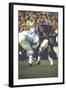 Football: Chicago Bears Dick Butkus No.51At Line of Scrimmage During Game Vs Detroit Lions-null-Framed Photographic Print