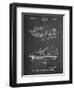 Football Cleat Patent Print-Cole Borders-Framed Art Print