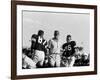 Football Coach Paul Bear Bryant of Texas A&M Talking W. Players During a Game-null-Framed Premium Photographic Print