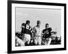 Football Coach Paul Bear Bryant of Texas A&M Talking W. Players During a Game-null-Framed Premium Photographic Print