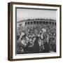 Football Fans at Yale-Harvard Game-null-Framed Photographic Print