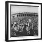 Football Fans at Yale-Harvard Game-null-Framed Photographic Print