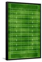 Football Field Gridiron Sports-null-Framed Poster