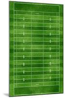 Football Field Gridiron Sports-null-Mounted Poster