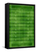 Football Field Gridiron Sports-null-Framed Stretched Canvas