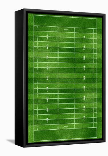 Football Field Gridiron Sports-null-Framed Stretched Canvas