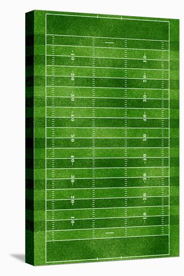 Football Field Gridiron Sports-null-Stretched Canvas