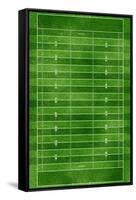 Football Field Gridiron Sports-null-Framed Stretched Canvas