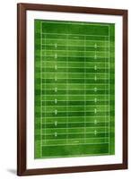 Football Field Gridiron Sports-null-Framed Art Print