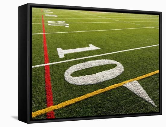 Football Field-Grafton Smith-Framed Stretched Canvas