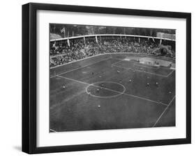 Football Final Between England and Denmark-null-Framed Photographic Print