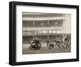 Football Game, 1916-null-Framed Photographic Print
