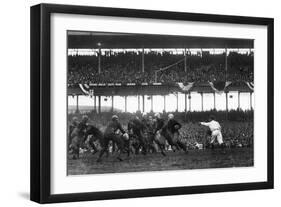 Football Game, 1925-null-Framed Giclee Print