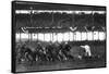 Football Game, 1925-null-Framed Stretched Canvas