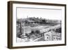 Football Game at Franklin Field, Philadelphia, Pennsylvania-null-Framed Premium Giclee Print