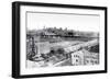 Football Game at Franklin Field, Philadelphia, Pennsylvania-null-Framed Premium Giclee Print