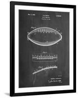 Football Game Ball Patent-Cole Borders-Framed Art Print