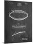 Football Game Ball Patent-Cole Borders-Mounted Art Print