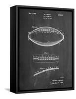 Football Game Ball Patent-Cole Borders-Framed Stretched Canvas