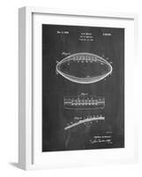 Football Game Ball Patent-Cole Borders-Framed Art Print