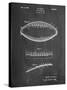 Football Game Ball Patent-Cole Borders-Stretched Canvas