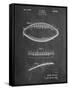 Football Game Ball Patent-Cole Borders-Framed Stretched Canvas