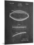 Football Game Ball Patent-Cole Borders-Mounted Art Print