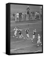 Football Game Between the Green Bay Packers and the San Francisco 49Ers-null-Framed Stretched Canvas