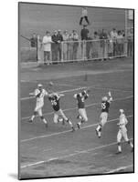 Football Game Between the Green Bay Packers and the San Francisco 49Ers-null-Mounted Photographic Print