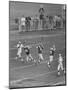 Football Game Between the Green Bay Packers and the San Francisco 49Ers-null-Mounted Photographic Print