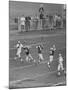 Football Game Between the Green Bay Packers and the San Francisco 49Ers-null-Mounted Photographic Print