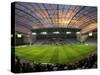 Football Game, Forsyth Barr Stadium, Dunedin, South Island, New Zealand - Fisheye-David Wall-Stretched Canvas