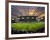 Football Game, Forsyth Barr Stadium, Dunedin, South Island, New Zealand - Fisheye-David Wall-Framed Photographic Print