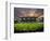 Football Game, Forsyth Barr Stadium, Dunedin, South Island, New Zealand - Fisheye-David Wall-Framed Photographic Print